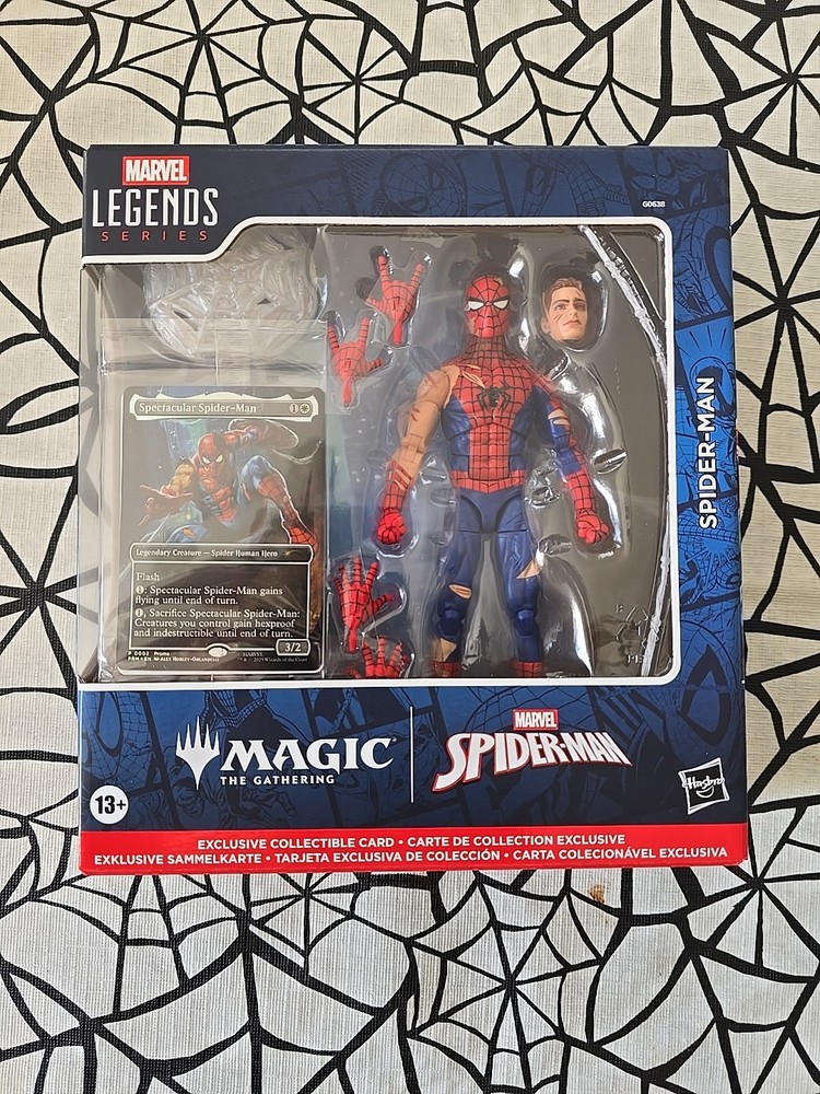 Hasbro Marvel Legends x Magic: The Gathering Spider-Man Action Figure Sealed