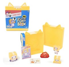 Lankybox Mini Foxy Mystery Surprise Box Ages 3 and Up Includes Figures Box New