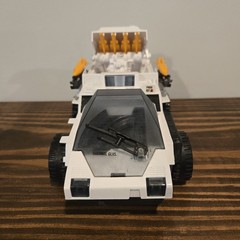 1985 G.I. Joe Snow Cat With Frostbite Driver. Complete. Hasbro ARAH. Read