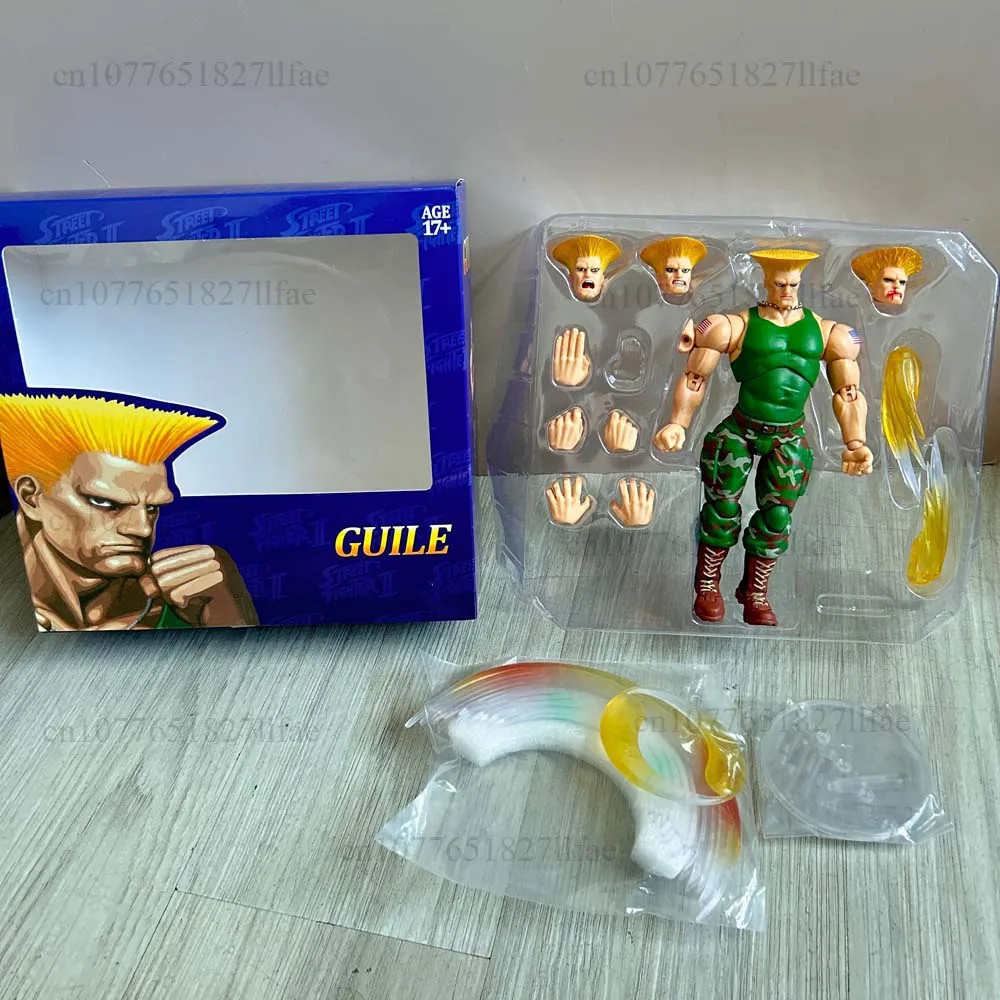 Ultra Street Fighter II Ken Guile Ryu Storm Toys Action Figure Model Movable