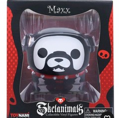 Skelanimals 4.5 Inch Collectible Vinyl Figure | Maxx the Bulldog