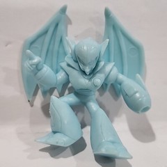 Mega Man Rockman 1.5″ Shade Man Light Blue Rubber Keshi Figure Bandai