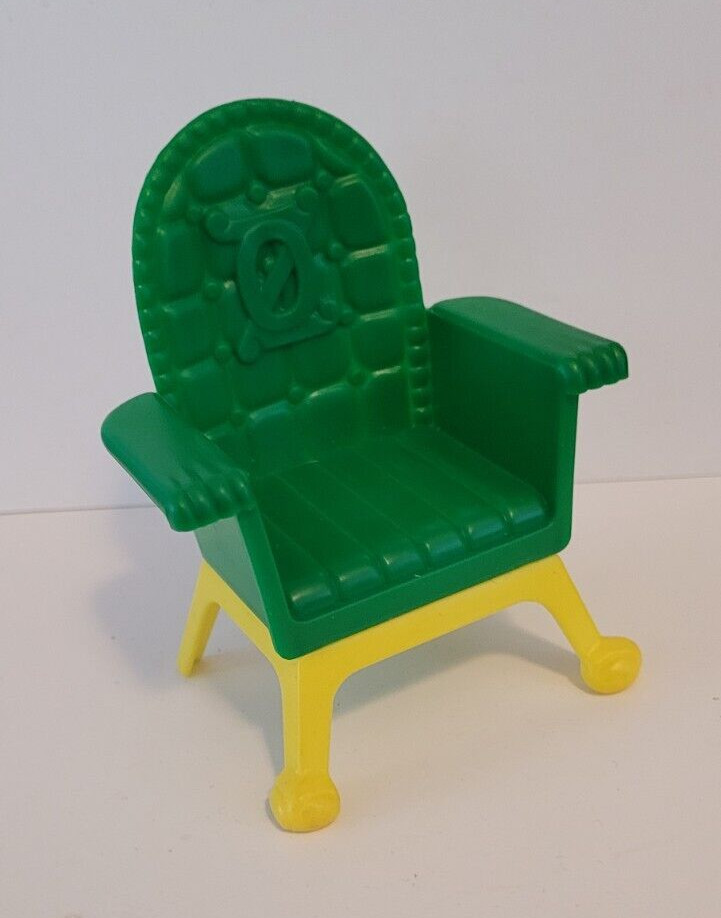 MEGO Wizard of Oz Emerald City THRONE 8″ Figure DOLL CHAIR vintage 1974