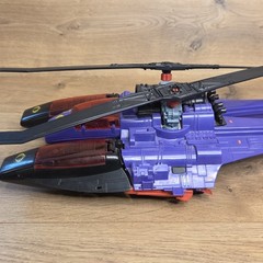 Vintage 1987 G.I. Joe Cobra Mamba Attack Helicopter ARAH Hasbro Incomplete