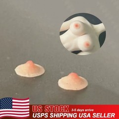 USA 1/12 Silicone Chest Patches Bust Patches for 6inch Female Action Figure Body