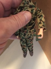Deluxe Reading 1966 Topper Toys The Tigers 6.5″ Figure The Rock with Grenade