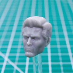 Custom Resin Tyler head cast 7 in. scale 1:10 Superman & Lois McFarlane