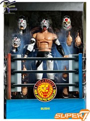 Super 7 New Japan Pro Wrestling Wave 2 Ultimates Bushi Action Figure Brand New
