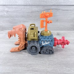 Battle Builders Vintage 1996 Toy Biz Rig Ripper Complete With Figure & Stickers