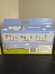 Set Of 3- Bluey and Bingo Fairytale, Spring Time And Wedding Time 3+ New In Box