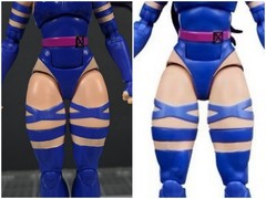 Marvel Legends GAMERVERSE PSYLOCKE (No Effects) Leg MOD (READ DESC)