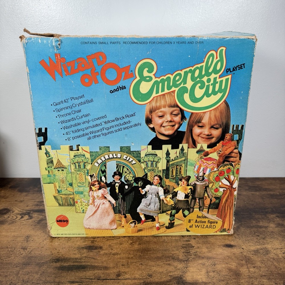 Vintage Mego Wizard of Oz And His Emerald City Playset 1974 | Original BOX ONLY!