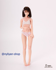 LDDOLL 27S 1/6 Finger Bone Seamless Silicone Body 12″ Female Figure Fit OB Head