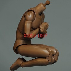 1:6 Scale Muscular Male Action Body Model 12″ Action Figure Body For Hot Toys