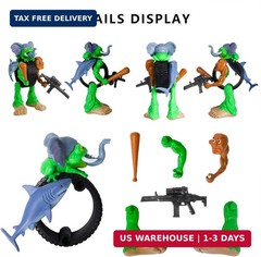Italian Brainrot Fusion Figure Set – 3D Printed DIY Memes Action Figures, Poseab