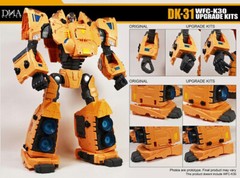 New DNA Design DK-31 Upgrade Kits for WFC-K30 Kingdom Titan Autobot Ark in stock