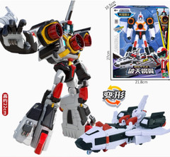 Tobot V Galaxy Detectives 8″ Shuttle Action Figure Robot Combiner Boys Toy Car