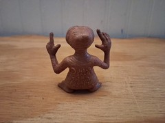 E.T. Extra Terrestrial 15 Years Of Elliott On Bike Rare 3 Figures And A Statue