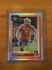 2025 Panini Donruss World Cup Lamine Yamal silver refractor Spain optic