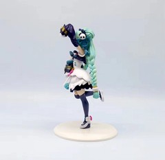 18CM Anime Hatsune Miku Figure National Style Fashion Panda New