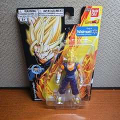 Dragon Ball Z Evolve SUPER SAIYAN VEGITO Figure Bandai 5” Walmart Exclusive New