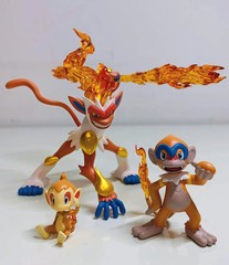 10cm Pokémon Infernape Evolution Figure PVC Action Toy Collectible Gift