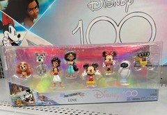 D100 Disney 100 Years of Disney CELEBRATION FIGURE PACK 12 PACKS 100 FIGURES LOT