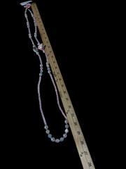 Pop Mart Skullpanda Phone Bag Pearl Beads Charm Key Chain Wristlet Crossbody 50″