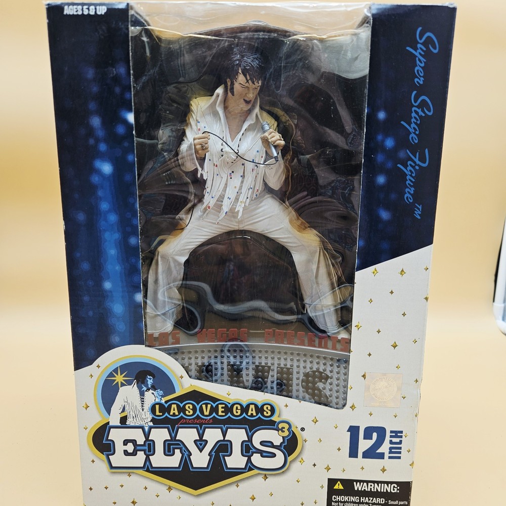 Elvis Presley Elvis Las Vegas #3 In Action 12” Figure McFarlane Toys 2005 NEW