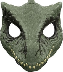 Jurassic World Dominion Giganotosaurus Mask Green Raptor Dinosaur Park Costume