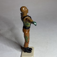 Vintage GI Joe Roadblock v1 Action Figure 1984 TIGHT NO CRACKS & Accessories