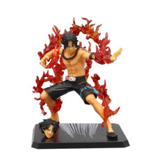 18CM One Piece Luffy Figure Roronoa Zoro Three Blade Manga Anime Statue A15D8Fx