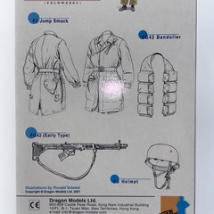 Dragon WWII Italy 43/44 Fallschirmjager Krieger Action Figure 2001 No. 70122 NEW