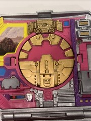 1995 Bandai Mighty Morphin Power Rangers Micro Playset – Pink Ranger Complete