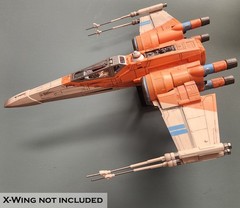 Star Wars Wall Mount #3 For Modern Large Poe Dameron X-Wing Only