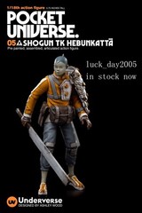 Underverse POCKET Ashley Wood Tomorrow Kings TK Hebunkatta 1/18 Action Figure
