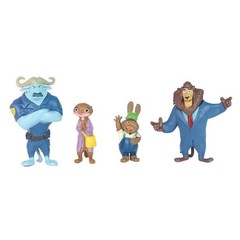 Zootopia Animals PVC Figures Cake Topper Party Toys Gift – 12 Pcs Set