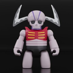 Good Smile Brickroid Mazinger Z Mechanical Beast Set 1 Figure 50mm New Japan