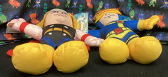 2010 Marvel Comics Super Hero Squad Cyclops & Thor 9″ Plush