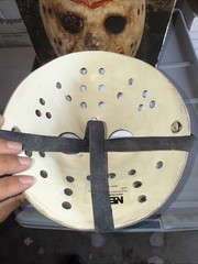 NECA FRIDAY THE 13TH JASON VORHEES MASK PROP MOVIE REPLICA 2009 RARE