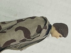 VINTAGE KENNER STAR WARS RETURN OF THE JEDI HAN TRENCH NON CAMO LAPEL 100% OG