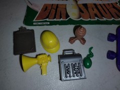 Disney Dinosaurs TV Show Figure Set Lot COMPLETE 6 SINCLAIR FAMILY 1991 HASBRO