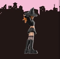 POP MART Peach Riot Witchy Punk Figures Vinyl Toy Gigi Poppy Frankie Witch Style