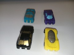 Transformers G1 Micromaster Decepticon Sports Car Patrol lot (1989)