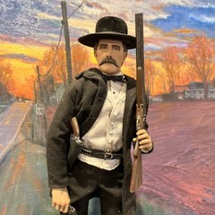 Wyatt Earp Sideshow Six Gun Legends 2001 1:6 Opened
