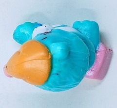 Vintage 1983 AGC – Care Bear Bedtime Bear Sleepy Reading 2″ PVC Figure Figurine