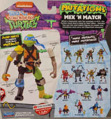 Tales of the TMNT Mutations Mix ‘N Match COMPLETE SET OF 6 Pete/Eel/SallyGoldFin