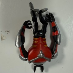 Ben 10 Omni-Kix Armor Jetray Action Figure Red Silver Playmates Toys Alien Force