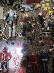 Shf, Figma, And Other Anime Figure Fodder Lot