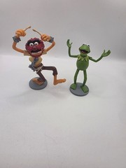 Kermit The Frog And The Animal Action Figure Muppet Cake Topper 3.5″
